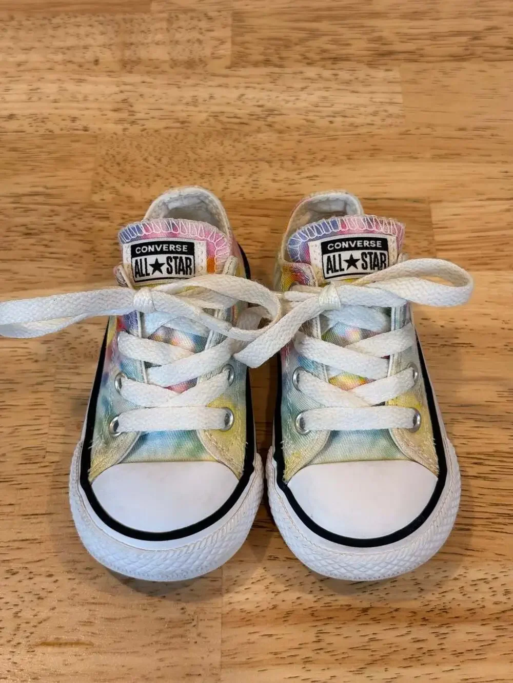 Converse Kids' Chuck Taylor All-Star Tie-Dye Sneakers Toddler Size 6